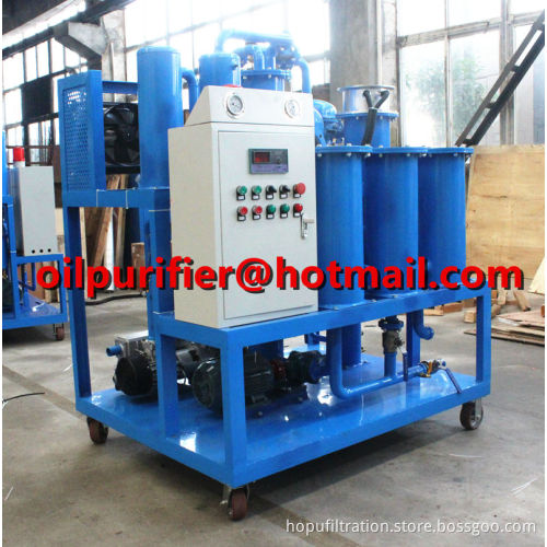 Hydraulic Oil Flushing System, Used Hydaulic Oil Filtration Machine, lube oil recondition and regeneration plant Specs